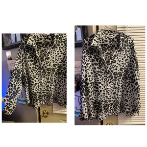 DKNY Long Sleeve Blouse